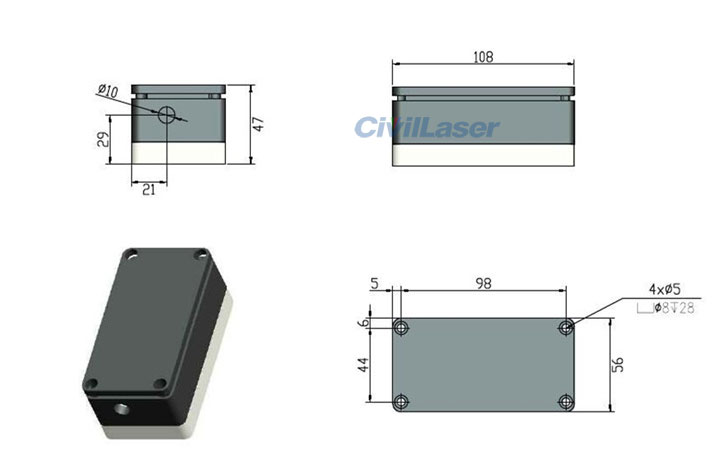 825nm 830nm Semiconductor Laser